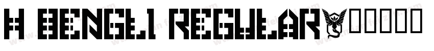 H OENGLI Regular字体转换
